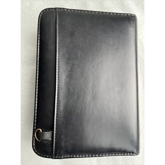 Day Runner Regency Planner Zip Around + Full Wallet Black 1999 Inserts Vintage - Picture 2 of 13